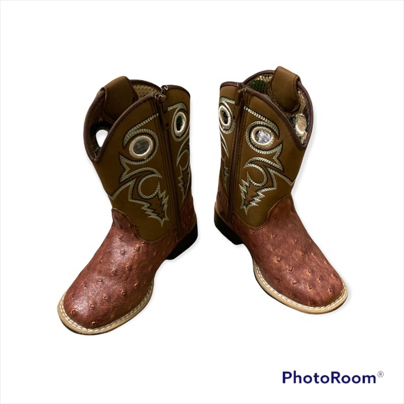 Twister Brant Ostrich Boot 8c - Picture 2 of 7